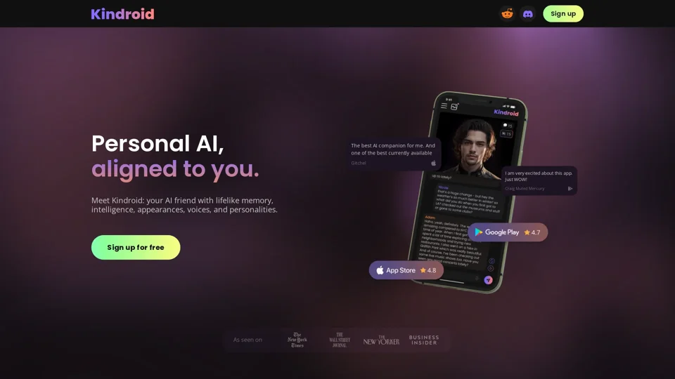 Kindroid: Your Personal AI