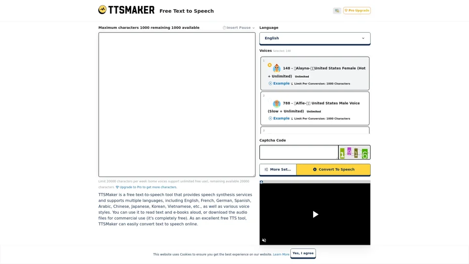 Free Text to Speech Online - TTSMaker