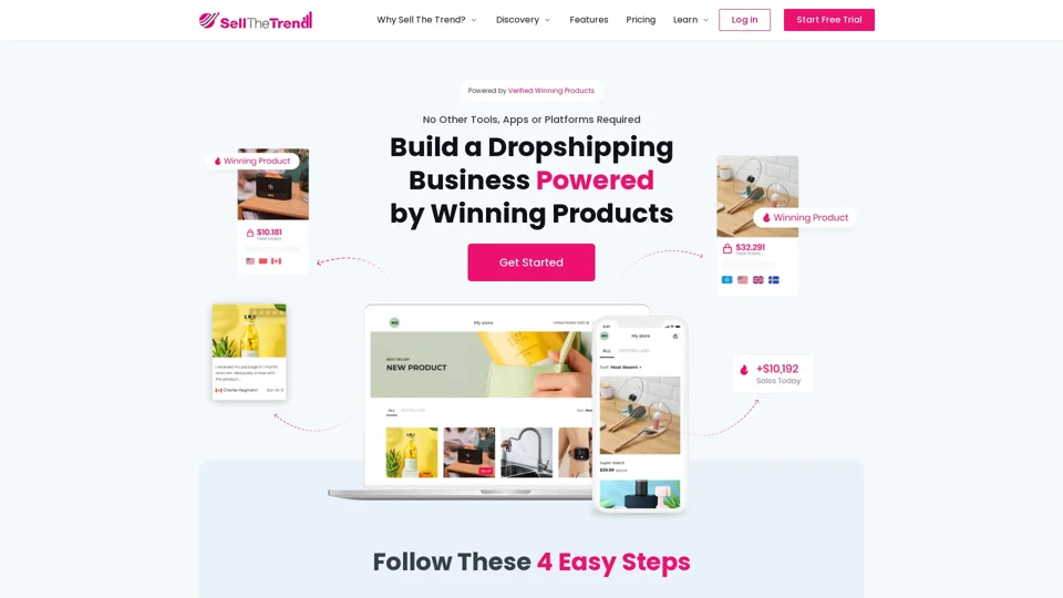 Dropshipping Software | Sell The Trend