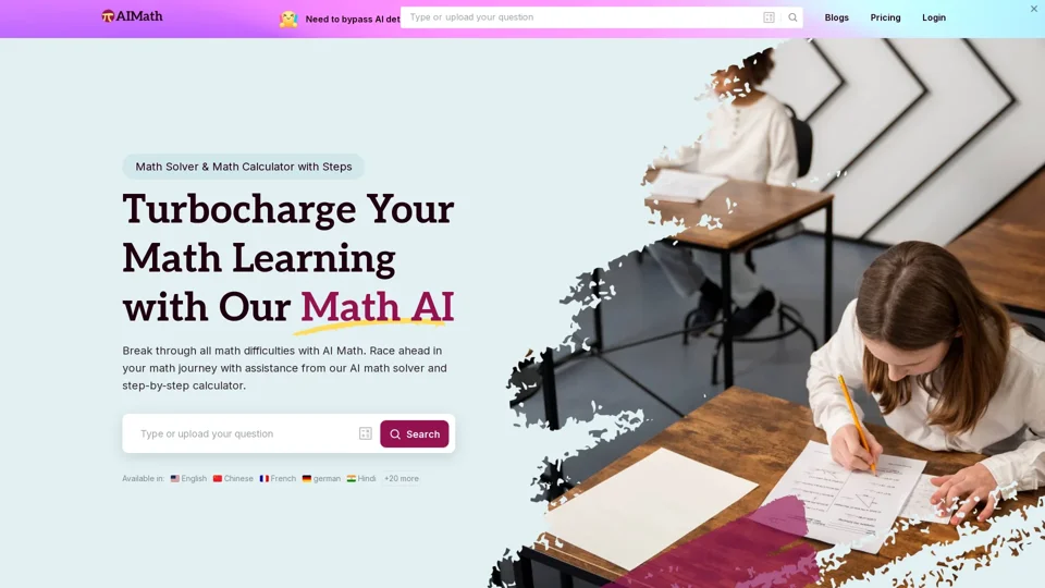 AI Math: Free Math AI Solver & Calculator Online with Steps