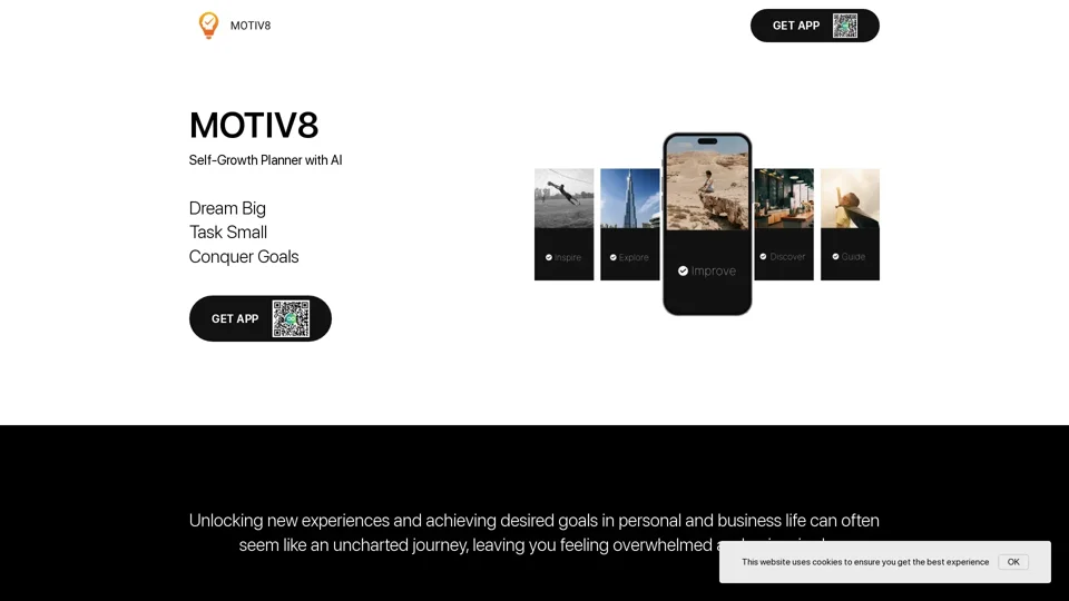 MOTIV8 AI: Explore Ideas, Organize Life, Complete ToDos