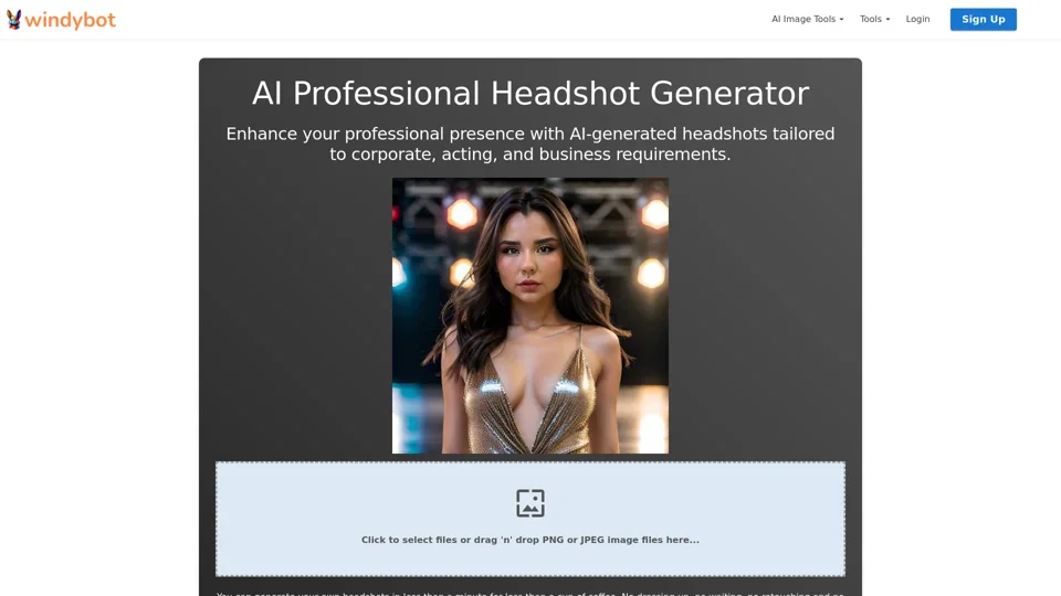 AI Professional Headshot Generator