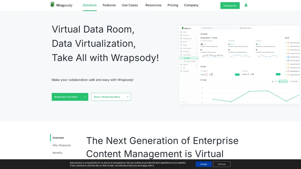 Enterprise Content Management Platform | Wrapsody Cloud